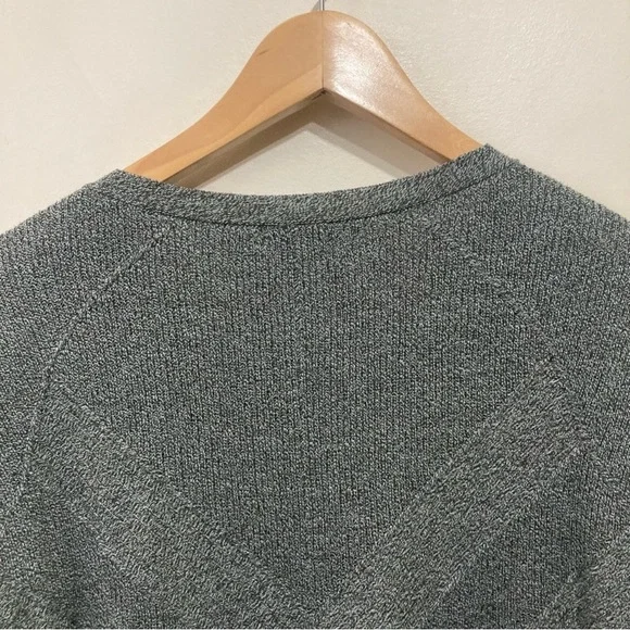 Smartwool Vneck Wool Sweater Size Medium Dark Grey - Picture 6 of 12